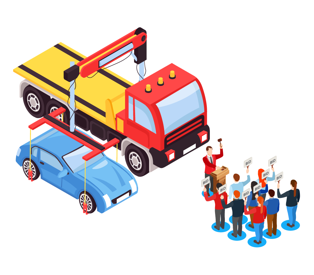 Van and car Auction Collection, delivery made easy